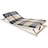 VidaXL Sommier à Lattes Avec 42 Lattes 7 Zones 70 X 200 Cm - Multicolore 1 VidaXL Sommier à Lattes Avec 42 Lattes 7 Zones 70 X 200 Cm - Multicolore -Sommier Soldes 10976675 1