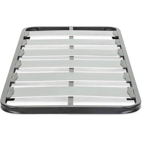 Kave Home - Sommier Talo 90 X 190 Cm Avec Structure Métallique, Lattes En Bois Et Joints Anti-bruit - Gris 3 Kave Home - Sommier Talo 90 X 190 Cm Avec Structure Métallique, Lattes En Bois Et Joints Anti-bruit - Gris