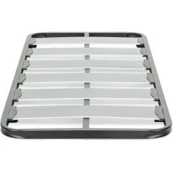 Kave Home - Sommier Talo 90 X 200 Cm Avec Structure Métallique, Lattes En Bois Et Joints Anti-bruit - Gris