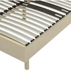 EBAC LITERIE Sommier + Jeu De Pieds 140x190 Decokit 2x18 Lattes Chêne Clair - Bois Clair 5 EBAC LITERIE Sommier + Jeu De Pieds 140x190 Decokit 2x18 Lattes Chêne Clair - Bois Clair -Sommier Soldes 14371109 2