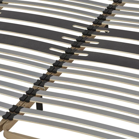 EBAC LITERIE Sommier à Lattes + Pieds 2x80x200 C317 - 34 Lattes Bois - Fabrication Française - Marron 5 EBAC LITERIE Sommier à Lattes + Pieds 2x80x200 C317 - 34 Lattes Bois - Fabrication Française - Marron – Image 3