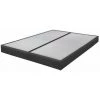 EBAC LITERIE Sommier Tapissier 80+80x200 Omega Simili Gris 18 Lattes - Gris -Sommier Soldes 14371226 1