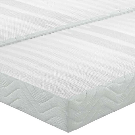 EBAC LITERIE Sommier Tapissier 70+70x190 Omega Blanc 18 Lattes - Blanc 4 EBAC LITERIE Sommier Tapissier 70+70x190 Omega Blanc 18 Lattes - Blanc – Image 2