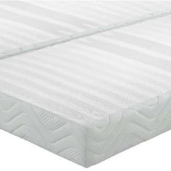 EBAC LITERIE Sommier Tapissier 80+80x200 Omega Blanc 18 Lattes - Blanc -Sommier Soldes 14371327 2