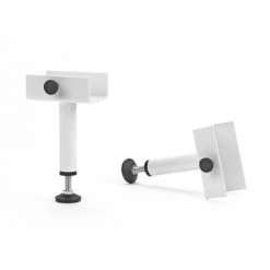 EBAC LITERIE Sommier Tapissier 80+80x200 Omega Blanc 18 Lattes - Blanc -Sommier Soldes 14371327 3