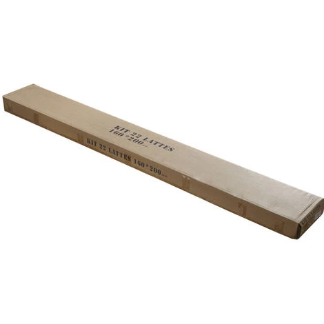 EBAC LITERIE Sommier Démontable 160x200 22 Lattes - 44 Lattes Bois - Fabrication Française - Gris 4 EBAC LITERIE Sommier Démontable 160x200 22 Lattes - 44 Lattes Bois - Fabrication Française - Gris – Image 2