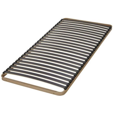 EBAC LITERIE Sommier à Lattes 90x190 C224 - 24 Lattes Bois - Fabrication Française - Marron 3 EBAC LITERIE Sommier à Lattes 90x190 C224 - 24 Lattes Bois - Fabrication Française - Marron