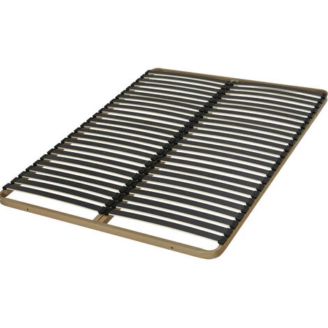 EBAC LITERIE Sommier à Lattes 140x200 C224 - 48 Lattes Bois - Fabrication Française - Marron 3 EBAC LITERIE Sommier à Lattes 140x200 C224 - 48 Lattes Bois - Fabrication Française - Marron