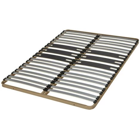 EBAC LITERIE Sommier à Lattes 140x190 C317 - 34 Lattes Bois - Fabrication Française - Marron 3 EBAC LITERIE Sommier à Lattes 140x190 C317 - 34 Lattes Bois - Fabrication Française - Marron