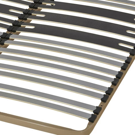 EBAC LITERIE Sommier à Lattes 140x190 C317 - 34 Lattes Bois - Fabrication Française - Marron 4 EBAC LITERIE Sommier à Lattes 140x190 C317 - 34 Lattes Bois - Fabrication Française - Marron – Image 2