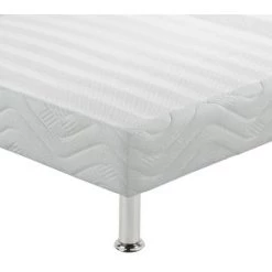 EBAC LITERIE Sommier Tapissier + Jeu De Pieds 90x200 Omega Blanc 18 Lattes - Blanc 5 EBAC LITERIE Sommier Tapissier + Jeu De Pieds 90x200 Omega Blanc 18 Lattes - Blanc -Sommier Soldes 14371370 2