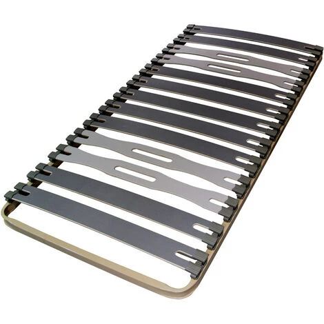 EBAC LITERIE Sommier à Lattes 80x200 C413 - 13 Lattes Bois - Fabrication Française - Marron 3 EBAC LITERIE Sommier à Lattes 80x200 C413 - 13 Lattes Bois - Fabrication Française - Marron