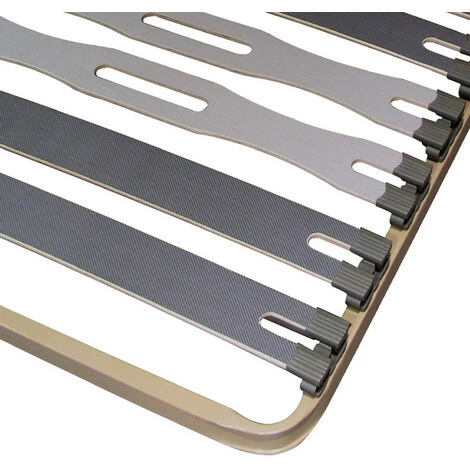 EBAC LITERIE Sommier à Lattes 80x200 C413 - 13 Lattes Bois - Fabrication Française - Marron 4 EBAC LITERIE Sommier à Lattes 80x200 C413 - 13 Lattes Bois - Fabrication Française - Marron – Image 2