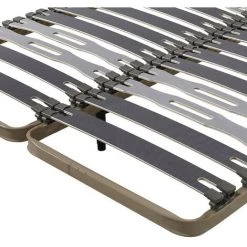 EBAC LITERIE Sommier à Lattes + Pieds 2x90x200 C413 - 26 Lattes Bois - Fabrication Française - Marron 5 EBAC LITERIE Sommier à Lattes + Pieds 2x90x200 C413 - 26 Lattes Bois - Fabrication Française - Marron -Sommier Soldes 14371408 2