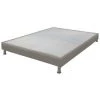 EBAC LITERIE Sommier Tapissier + Jeu De Pieds 140x200 Omega Simili Taupe 2x18 Lattes - Taupe 1 EBAC LITERIE Sommier Tapissier + Jeu De Pieds 140x200 Omega Simili Taupe 2x18 Lattes - Taupe -Sommier Soldes 14371429 1