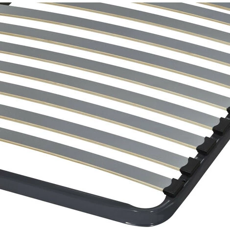 EBAC LITERIE Sommier à Lattes 140x190 Epsilon - 40 Lattes Bois - Fabrication Française - Gris 4 EBAC LITERIE Sommier à Lattes 140x190 Epsilon - 40 Lattes Bois - Fabrication Française - Gris – Image 2
