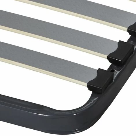 EBAC LITERIE Sommier à Lattes 140x190 Epsilon - 40 Lattes Bois - Fabrication Française - Gris 5 EBAC LITERIE Sommier à Lattes 140x190 Epsilon - 40 Lattes Bois - Fabrication Française - Gris – Image 3