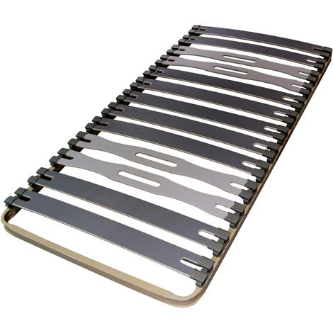 EBAC LITERIE Sommier à Lattes 80x190 Zeta - 13 Lattes Bois - Fabrication Française - Marron 3 EBAC LITERIE Sommier à Lattes 80x190 Zeta - 13 Lattes Bois - Fabrication Française - Marron