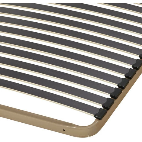 EBAC LITERIE Sommier à Lattes 90x190 Theta - 24 Lattes Bois - Fabrication Française - Marron 4 EBAC LITERIE Sommier à Lattes 90x190 Theta - 24 Lattes Bois - Fabrication Française - Marron – Image 2