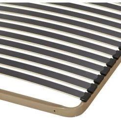 EBAC LITERIE Sommier à Lattes 160x200 Theta - 48 Lattes Bois - Fabrication Française - Marron 5 EBAC LITERIE Sommier à Lattes 160x200 Theta - 48 Lattes Bois - Fabrication Française - Marron -Sommier Soldes 14371632 2