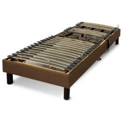 Sommier Electrique Essenzia Zen EMOTION MARRON 90x200 - Blanc 9 Sommier Electrique Essenzia Zen EMOTION MARRON 90x200 - Blanc -Sommier Soldes 15136240 3