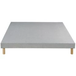 Sommier Essenzia TRADITION GRAPHIC 13cm 120x200 - Blanc -Sommier Soldes 15141287 2