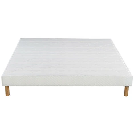 Sommier Essenzia TRADITION GRAPHIC BLANC 13cm 130x190 - Blanc 4 Sommier Essenzia TRADITION GRAPHIC BLANC 13cm 130x190 - Blanc – Image 2