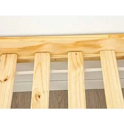 Grand Sommier à Lattes En Pin Massif Pour Lit 2 Personnes, 198 X 140 X 2 Cm -PEGANE- -Sommier Soldes 15505603 3