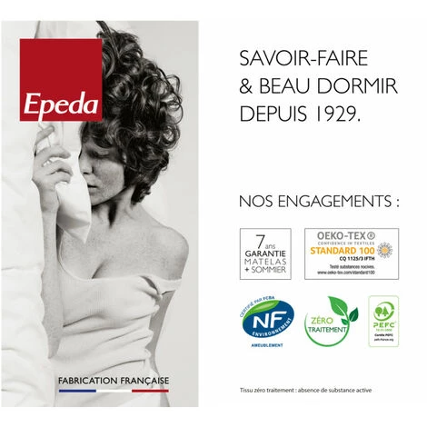 Sommier Epeda CONFORT MEDIUM 80x190 7 Sommier Epeda CONFORT MEDIUM 80x190 – Image 5