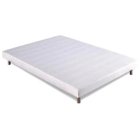 KBEDDING Sommier Tapissier 140x190 + Pieds Offert 3 KBEDDING Sommier Tapissier 140x190 + Pieds Offert