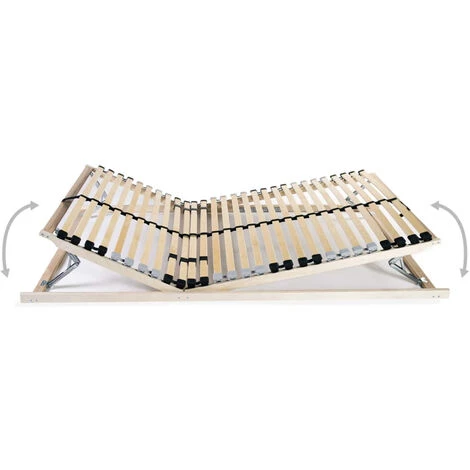 ASUPERMALL Sommier A Lattes Avec 28 Lattes 7 Zones 70 X 200 Cm FSC 4 ASUPERMALL Sommier A Lattes Avec 28 Lattes 7 Zones 70 X 200 Cm FSC – Image 2