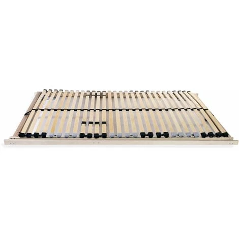 ASUPERMALL Sommier A Lattes Avec 28 Lattes 7 Zones 90 X 200 Cm FSC 4 ASUPERMALL Sommier A Lattes Avec 28 Lattes 7 Zones 90 X 200 Cm FSC – Image 2
