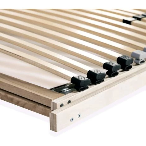 ASUPERMALL Sommier A Lattes Avec 28 Lattes 7 Zones 90 X 200 Cm FSC 6 ASUPERMALL Sommier A Lattes Avec 28 Lattes 7 Zones 90 X 200 Cm FSC – Image 4