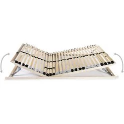 ASUPERMALL Sommier A Lattes Avec 28 Lattes 7 Zones 90 X 200 Cm FSC 11 ASUPERMALL Sommier A Lattes Avec 28 Lattes 7 Zones 90 X 200 Cm FSC -Sommier Soldes 16803312 5