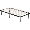 HABITAT ET JARDIN Cadre à Lattes + Pieds - 92 X 192 Cm - 13 Lattes - Noir 2 HABITAT ET JARDIN Cadre à Lattes + Pieds - 92 X 192 Cm - 13 Lattes - Noir -Sommier Soldes 16912935 1