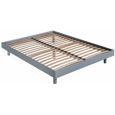 ALTOBUY NEOKIT - Sommier Démontable 160x200 Gris - Gris 3 ALTOBUY NEOKIT - Sommier Démontable 160x200 Gris - Gris