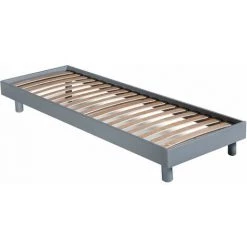 ALTOBUY NEOKIT - Sommier Démontable 90x190 Gris - Gris