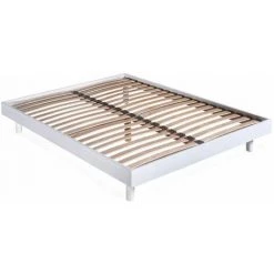 ALTOBUY NEOKIT - Sommier Démontable 160x200 Blanc - Blanc