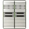 ALTOBUY ALTOZONE - Sommier 2x16 Lattes 120x190cm - Gris 1 ALTOBUY ALTOZONE - Sommier 2x16 Lattes 120x190cm - Gris -Sommier Soldes 17852360 1