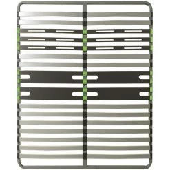 ALTOBUY ALTOZONE - Sommier 2x16 Lattes 120x190cm - Gris
