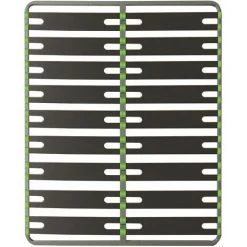 ALTOBUY ALTOSENSO - Sommier 2x9 Lattes 160x200cm - Gris