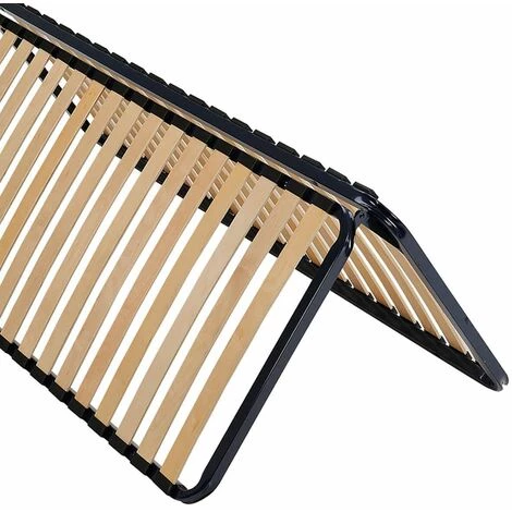 ALTOBUY ALTODUO - Sommier Pliable 2x20 Lattes 80x200 - Bleu 5 ALTOBUY ALTODUO - Sommier Pliable 2x20 Lattes 80x200 - Bleu – Image 3