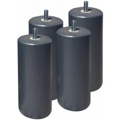 ALTOBUY TAPIKIT - Sommier Tapissier Démontable 2x20 Lattes 160x200cm Lin + Pieds Anthracites 15cm - Blanc 7 ALTOBUY TAPIKIT - Sommier Tapissier Démontable 2x20 Lattes 160x200cm Lin + Pieds Anthracites 15cm - Blanc -Sommier Soldes 18483895 3