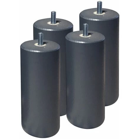 ALTOBUY TAPIKIT - Sommier Tapissier Démontable 2x20 Lattes 140x190cm Anthracite + Pieds Anthracites 15cm - Blanc 5 ALTOBUY TAPIKIT - Sommier Tapissier Démontable 2x20 Lattes 140x190cm Anthracite + Pieds Anthracites 15cm - Blanc – Image 3