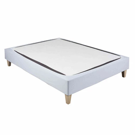 TERRE DE NUIT Cache-sommier Coton Jersey Gris 90x200 - Gris 3 TERRE DE NUIT Cache-sommier Coton Jersey Gris 90x200 - Gris