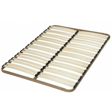 BEAUX MEUBLES PAS CHERS Sommier Cadre à Lattes 160 X 200 EBAC 3 BEAUX MEUBLES PAS CHERS Sommier Cadre à Lattes 160 X 200 EBAC