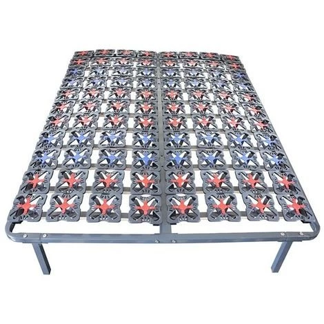SOFAREVA Sommier Milenium 90x190 Cm | Sommier à Plots Flexibles | Pieds Inclus 5 SOFAREVA Sommier Milenium 90x190 Cm | Sommier à Plots Flexibles | Pieds Inclus – Image 3