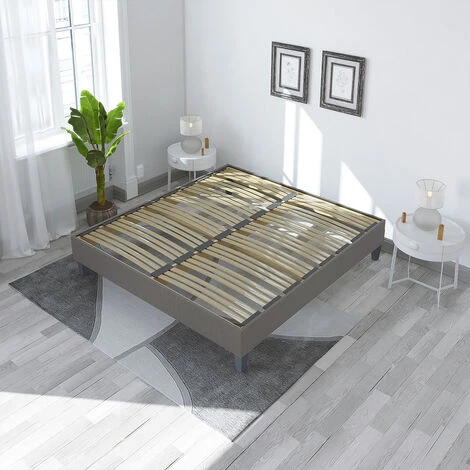 OLYMPE LITERIE | Sommier En Kit ERGOSTAR | Gris Clair | 90x200 Cm - Gris 3 OLYMPE LITERIE | Sommier En Kit ERGOSTAR | Gris Clair | 90x200 Cm - Gris