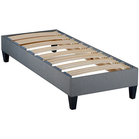 OLYMPE LITERIE | Sommier En Kit ERGOSTAR | Gris Clair | 90x200 Cm - Gris 4 OLYMPE LITERIE | Sommier En Kit ERGOSTAR | Gris Clair | 90x200 Cm - Gris – Image 2