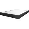 EBAC LITERIE Sommier Tapissier 140x190 SP18 12 Lattes Anthracite - Anthracite -Sommier Soldes 19712030 1